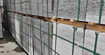 杭州芙蓉白地铺石，石材地铺石