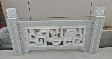 杭州芝麻白河道栏杆 桥栏杆