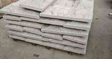 杭州芝麻白蘑菇石，自然面