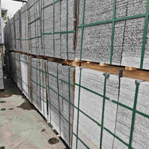 杭州芙蓉白地铺石，石材地铺石