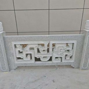 杭州芝麻白河道栏杆 桥栏杆
