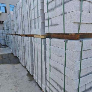 杭州芝麻白路牙石，路侧石