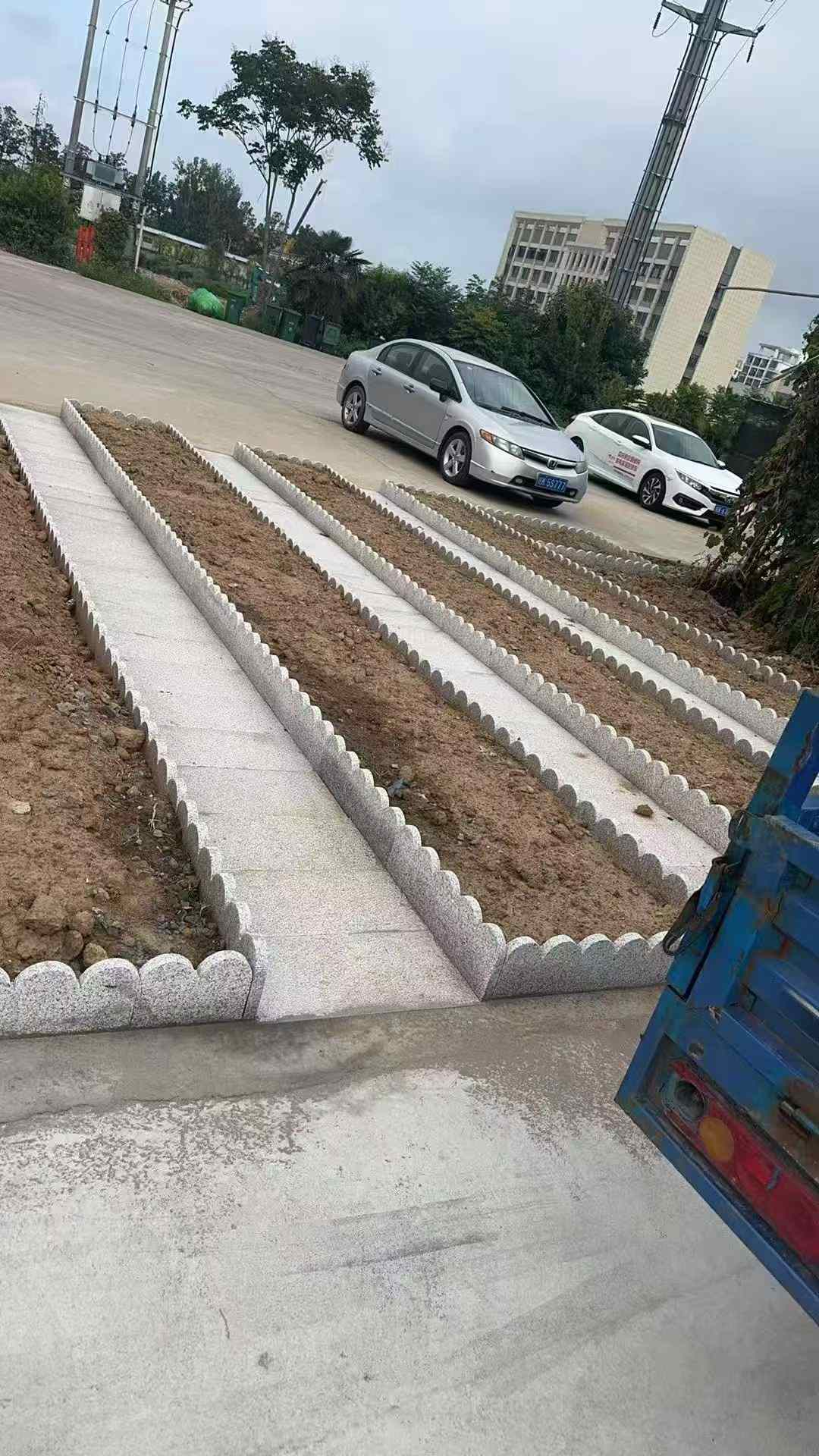 杭州芝麻白花边石