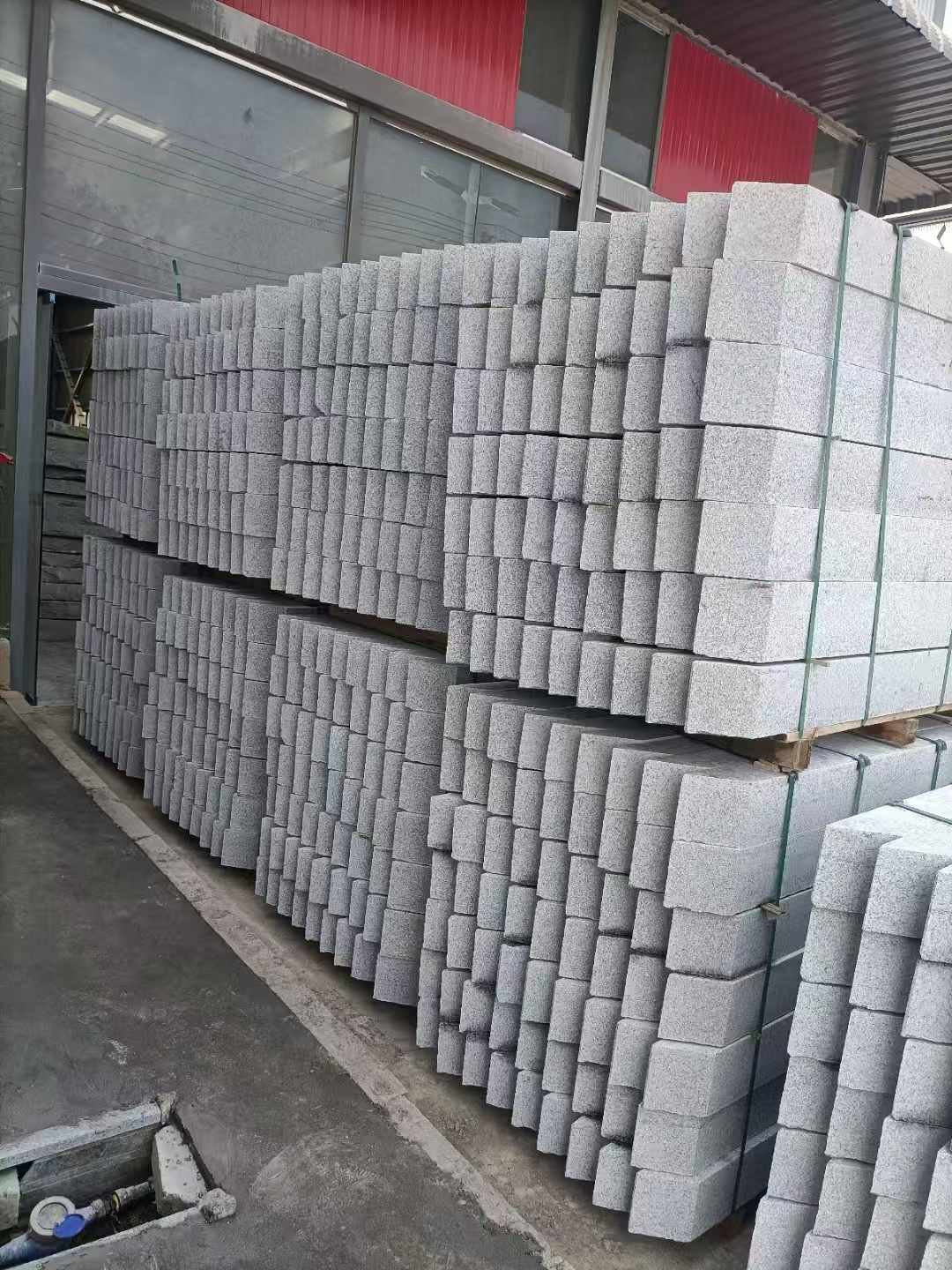 杭州芝麻白树围石 树池