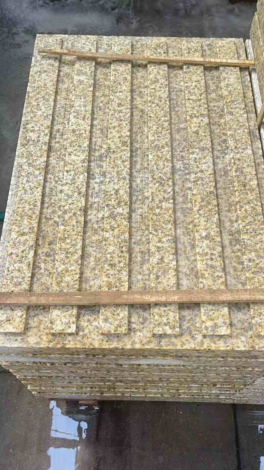 杭州黄金麻盲道 石材盲道