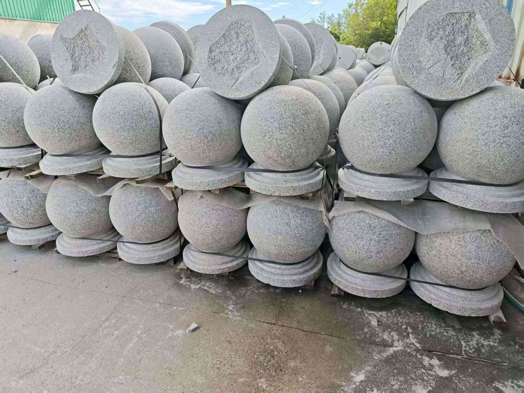 杭州圆球石球挡车球